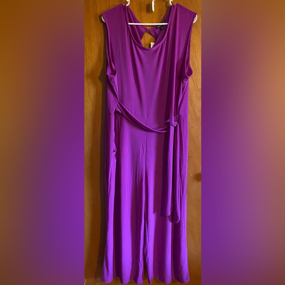 NWT Nina Leonard Dark Magenta Jumper